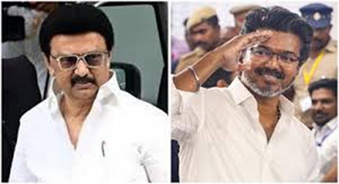 മുഖ്യമന്ത്രി വിജയിയുടെ നേതൃത്വത്തിലുള്ള ടിവികെ സര്ക്കാര് ഏത് നിമിഷവും വീഴുമെന്ന് എം.കെ സ്റ്റാലിന് മുഖ്യമന്ത്രി വിജയിയുടെ നേതൃത്വത്തിലുള്ള ടിവികെ സര്ക്കാര് ഏത് നിമിഷവും വീഴുമെന്ന് എം.കെ സ്റ്റാലിന്