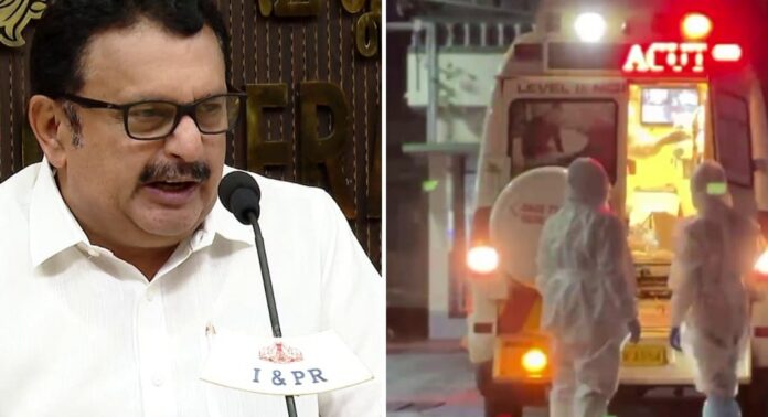 നിപ ബാധിതന്റെ സമ്പർക്കപ്പട്ടികയിലെ എല്ലാവരും ക്വാറന്റൈൻ പൂർത്തിയാക്കി നിപ ബാധിതന്റെ സമ്പർക്കപ്പട്ടികയിലെ എല്ലാവരും ക്വാറന്റൈൻ പൂർത്തിയാക്കി