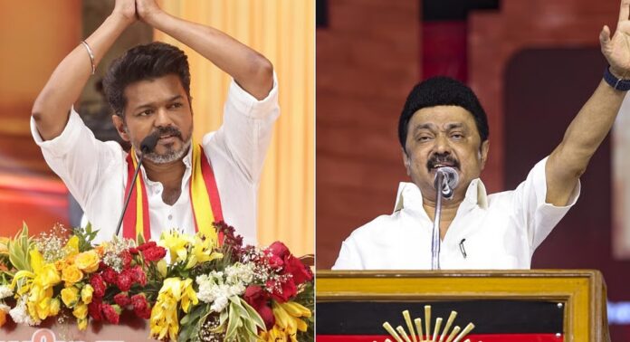 ടിവികെയെ ഇന്ഡ്യ’ മുന്നണിയുടെ ഭാഗമാക്കാനുള്ള വിസികെയുടെ മധ്യസ്ഥശ്രമങ്ങൾ പരസ്യമായി തള്ളി ഡിഎംകെ ടിവികെയെ ഇന്ഡ്യ’ മുന്നണിയുടെ ഭാഗമാക്കാനുള്ള വിസികെയുടെ മധ്യസ്ഥശ്രമങ്ങൾ പരസ്യമായി തള്ളി ഡിഎംകെ