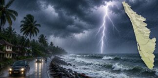 സംസ്ഥാനത്ത് കാലവര്ഷം വീണ്ടും ശക്തമാകുന്നു; തിങ്കളാഴ്ച രണ്ട് ജില്ലകളില് ഓറഞ്ച് അലേര്ട്ട്