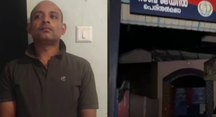 ഭക്ഷണം കഴിക്കാൻ വിലങ്ങൂരി ; പോലീസിനെ പറ്റിച്ച് പ്രതി ഓടിരക്ഷപെട്ടു ഭക്ഷണം കഴിക്കാൻ വിലങ്ങൂരി ; പോലീസിനെ പറ്റിച്ച് പ്രതി ഓടിരക്ഷപെട്ടു