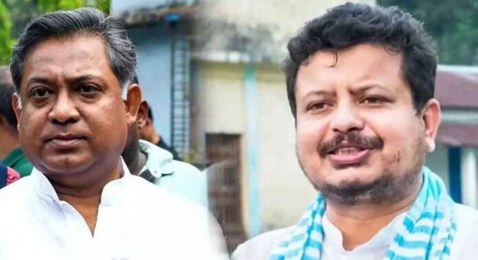 എംഎൽഎമാരായ സന്ദീപൻ സാഹയെയും റിതബത്ര ബാനർജിയെയും പുറത്താക്കി ടിഎംസി എംഎൽഎമാരായ സന്ദീപൻ സാഹയെയും റിതബത്ര ബാനർജിയെയും പുറത്താക്കി ടിഎംസി