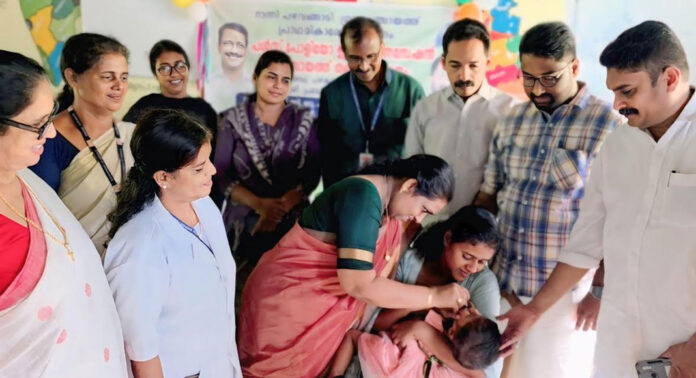 റാന്നി പഴവങ്ങാടി ഗ്രാമ പഞ്ചായത്തിന്റെ നേത്രുത്വത്തില് പൾസ് പോളിയോ ഇമ്മ്യൂണൈസേഷൻ നടത്തി റാന്നി പഴവങ്ങാടി ഗ്രാമ പഞ്ചായത്തിന്റെ നേത്രുത്വത്തില് പൾസ് പോളിയോ ഇമ്മ്യൂണൈസേഷൻ നടത്തി
