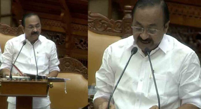 കേന്ദ്ര സർക്കാരിന്റെ എഫ്സിആർഎ നിയമഭേദഗഗതിക്കെതിരെ മുഖ്യമന്ത്രി വി ഡി സതീശൻ അവതരിപ്പിച്ച പ്രമേയം കേരള നിയമസഭ പാസ്സാക്കി കേന്ദ്ര സർക്കാരിന്റെ എഫ്സിആർഎ നിയമഭേദഗഗതിക്കെതിരെ മുഖ്യമന്ത്രി വി ഡി സതീശൻ അവതരിപ്പിച്ച പ്രമേയം കേരള നിയമസഭ പാസ്സാക്കി