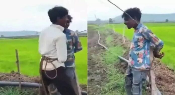 മധ്യപ്രദേശിൽ മോട്ടോർ പമ്പ് മോഷ്ടിച്ചെന്നാരോപിച്ച് രണ്ട് ദലിത് യുവാക്കളെ പോസ്റ്റിൽ കെട്ടിയിട്ട് ഷോക്കടിപ്പിച്ചു മധ്യപ്രദേശിൽ മോട്ടോർ പമ്പ് മോഷ്ടിച്ചെന്നാരോപിച്ച് രണ്ട് ദലിത് യുവാക്കളെ പോസ്റ്റിൽ കെട്ടിയിട്ട് ഷോക്കടിപ്പിച്ചു