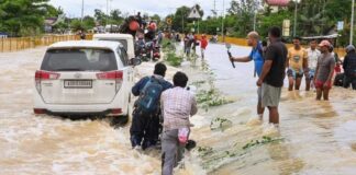 കനത്ത മഴ : നേര്യമംഗലം മുതൽ അടിമാലി വരെ ഗതാഗതം പൂർണമായി നിരോധിച്ചു