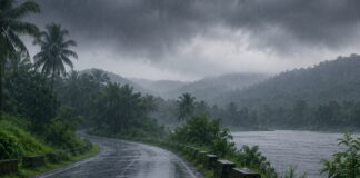 കേരളത്തിൽ മഴ അലർട്ടിൽ മാറ്റം , 9 ജില്ലകളിൽ ഓറഞ്ച് അലർട്ട്