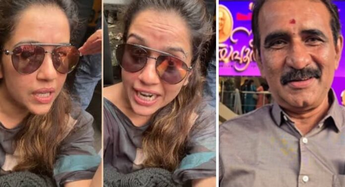 രഞ്ജിനി ഹരിദാസിനെ അപമാനിച്ച് ബിജെപി നേതാവ് ബി ഗോപാലകൃഷ്ണൻ രഞ്ജിനി ഹരിദാസിനെ അപമാനിച്ച് ബിജെപി നേതാവ് ബി ഗോപാലകൃഷ്ണൻ