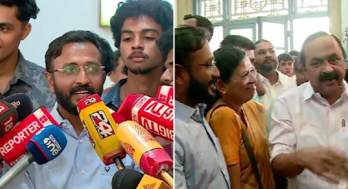മുഖ്യമന്ത്രി ചിരിക്കാത്തതിന് മറുപടിയില്ലെന്ന് അലോഷ്യസ് സേവ്യർ മുഖ്യമന്ത്രി ചിരിക്കാത്തതിന് മറുപടിയില്ലെന്ന് അലോഷ്യസ് സേവ്യർ