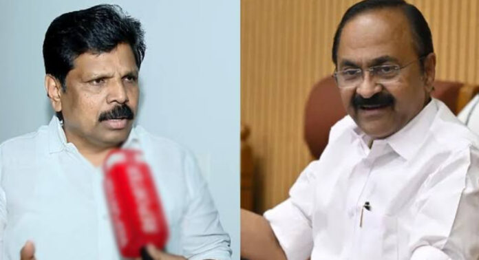 വി ഡി സതീശനും അലോഷ്യസ് സേവ്യറും തമ്മിലുള്ള ഭിന്നതകളും തമ്മിലുള്ള ചേരിപ്പോരിൽ പ്രതികരണവുമായി മന്ത്രി എ പി അനിൽകുമാർ വി ഡി സതീശനും അലോഷ്യസ് സേവ്യറും തമ്മിലുള്ള ഭിന്നതകളും തമ്മിലുള്ള ചേരിപ്പോരിൽ പ്രതികരണവുമായി മന്ത്രി എ പി അനിൽകുമാർ