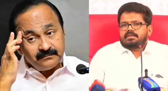 വിഴിഞ്ഞം അദാനി ഓഹരി കൈമാറ്റ വിഷയത്തിൽ മുഖ്യമന്ത്രി വിഡി സതീശന് മറുപടിയുമായി സിപിഎം കണ്ണൂര് ജില്ലാ സെക്രട്ടറി കെകെ രാഗേഷ് വിഴിഞ്ഞം അദാനി ഓഹരി കൈമാറ്റ വിഷയത്തിൽ മുഖ്യമന്ത്രി വിഡി സതീശന് മറുപടിയുമായി സിപിഎം കണ്ണൂര് ജില്ലാ സെക്രട്ടറി കെകെ രാഗേഷ്