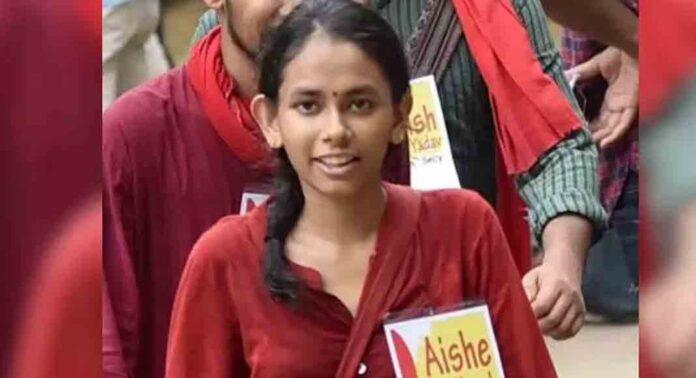 ഐഷി ഘോഷിന് ആശ്വാസം ; അറസ്റ്റ് വാറണ്ട് റദ്ദാക്കി ഐഷി ഘോഷിന് ആശ്വാസം ; അറസ്റ്റ് വാറണ്ട് റദ്ദാക്കി