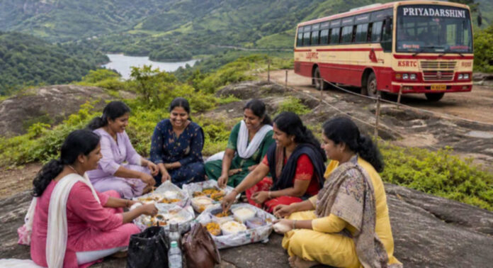 കേരളമെങ്ങും പ്രിയദര്ശിനി തരംഗം : അവധിയെടുത്ത് നാട് ചുറ്റാനിറങ്ങി സ്ത്രീകള് കേരളമെങ്ങും പ്രിയദര്ശിനി തരംഗം : അവധിയെടുത്ത് നാട് ചുറ്റാനിറങ്ങി സ്ത്രീകള്