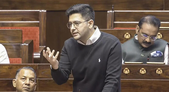 ചോദ്യപേപ്പർ ചോർച്ചയിൽ നിയമപരമായ പരിഷ്കാരങ്ങൾ ആവശ്യമാണ് ; നിശബ്ദത വെടിഞ്ഞ് രാഘവ് ഛദ്ദ ചോദ്യപേപ്പർ ചോർച്ചയിൽ നിയമപരമായ പരിഷ്കാരങ്ങൾ ആവശ്യമാണ് ; നിശബ്ദത വെടിഞ്ഞ് രാഘവ് ഛദ്ദ