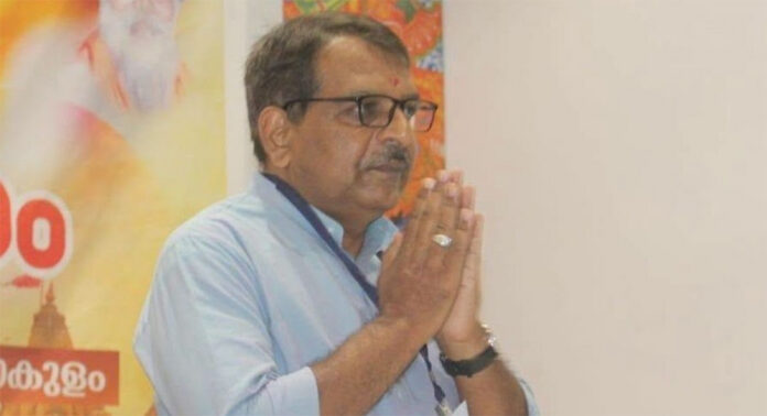 മുസ്ലിം മതവിഭാഗത്തിനെതിരായ പരാമര്ശം : ഹിന്ദു ഐക്യവേദി സംസ്ഥാന അധ്യക്ഷന് ആര് വി ബാബുവിനെതിരെ കേസ് മുസ്ലിം മതവിഭാഗത്തിനെതിരായ പരാമര്ശം : ഹിന്ദു ഐക്യവേദി സംസ്ഥാന അധ്യക്ഷന് ആര് വി ബാബുവിനെതിരെ കേസ്