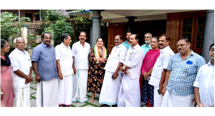 ജോർജ്ജിയൻ നാഷണൽ മെഡിക്കൽ സർവ്വകലാശാലയിൽ നിന്നും എം.ബി.ബി.എസ്സ് ഉന്നത വിജയം കരസ്ഥമാക്കിയ ഡോ.നേഹ മേരി സജുവിനെ ആദരിച്ചു ജോർജ്ജിയൻ നാഷണൽ മെഡിക്കൽ സർവ്വകലാശാലയിൽ നിന്നും എം.ബി.ബി.എസ്സ് ഉന്നത വിജയം കരസ്ഥമാക്കിയ ഡോ.നേഹ മേരി സജുവിനെ ആദരിച്ചു