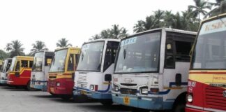 പ്രിയദർശിനി പദ്ധതി : സ്വകാര്യ ബസ് മേഖല പ്രതിസന്ധിയിൽ ; പ്രതിദിന കളക്ഷൻ കുറഞ്ഞു