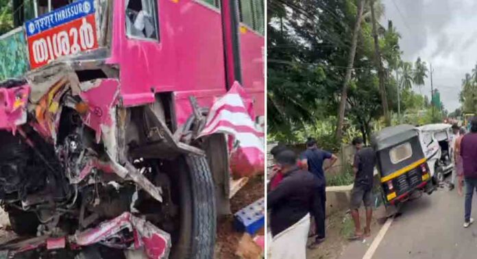 കുന്നംകുളം സ്വകാര്യ ബസ് അപകടം : ബസ് ഡ്രൈവർ പോലീസ് സ്റ്റേഷനിൽ കീഴടങ്ങി കുന്നംകുളം സ്വകാര്യ ബസ് അപകടം : ബസ് ഡ്രൈവർ പോലീസ് സ്റ്റേഷനിൽ കീഴടങ്ങി