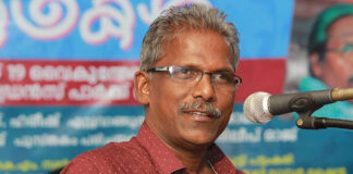 ദലിത് ചിന്തകനും ആക്ടിവിസ്റ്റുമായ സണ്ണി എം. കപിക്കാടിനെതിരെ ഹിന്ദു ഐക്യവേദി