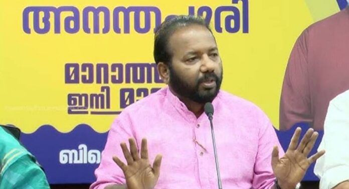 മെസി വിവാദത്തിൽ പ്രതികരണവുമായി ബിജെപി സംസ്ഥാന ജനറൽ സെക്രട്ടറി എസ് സുരേഷ് മെസി വിവാദത്തിൽ പ്രതികരണവുമായി ബിജെപി സംസ്ഥാന ജനറൽ സെക്രട്ടറി എസ് സുരേഷ്