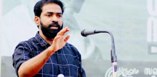 ചുമ്മാ ഒരു ടൈംപാസ്, ഹെലികോപ്റ്ററിൽ കണ്ണൂരിലേക്ക് പോയി ഭക്ഷണം കഴിച്ച് മടക്കം; മുഖ്യമന്ത്രിക്കെതിരെ വി കെ സനോജ്