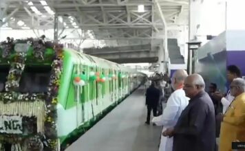 രാജ്യത്തെ ആദ്യ എൽഎൻജി ട്രെയിൻ സർവീസ് തുടങ്ങി