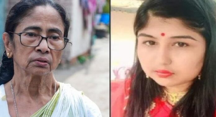 മമത ബാനർജിയുടെ അനന്തരവൾ വീടിനുള്ളിൽ മരിച്ച നിലയിൽ ; അന്വേഷണം ആരംഭിച്ച് പോലീസ് മമത ബാനർജിയുടെ അനന്തരവൾ വീടിനുള്ളിൽ മരിച്ച നിലയിൽ ; അന്വേഷണം ആരംഭിച്ച് പോലീസ്