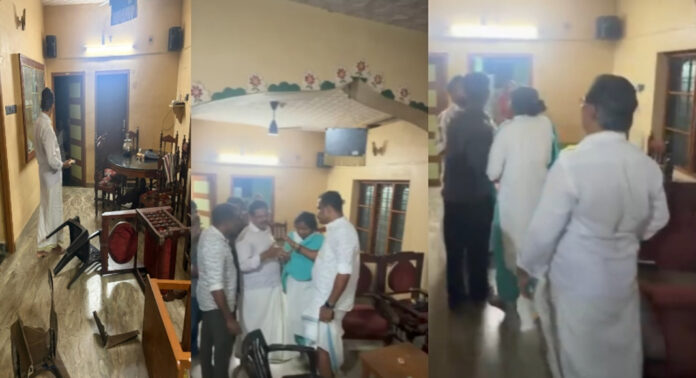 രമ്യാ ഹരിദാസ് ഉൾപ്പെട്ട കയ്യാങ്കളി : ഒതുക്കിത്തീർക്കാൻ പാർട്ടി ശ്രമം ; കെപിസിസിക്ക് കടുത്ത അതൃപ്തി രമ്യാ ഹരിദാസ് ഉൾപ്പെട്ട കയ്യാങ്കളി : ഒതുക്കിത്തീർക്കാൻ പാർട്ടി ശ്രമം ; കെപിസിസിക്ക് കടുത്ത അതൃപ്തി
