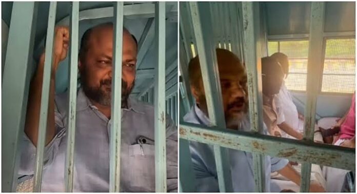 ഗ്യാനേഷ് കുമാറിനെതിരായ പ്രതിഷേധത്തിനിടെ കസ്റ്റഡിയിലായ കേരളത്തിൽ നിന്നുള്ള ഇടത് നേതാക്കളെ പോലീസ് സ്റ്റേഷനിൽ എത്തിച്ചു ഗ്യാനേഷ് കുമാറിനെതിരായ പ്രതിഷേധത്തിനിടെ കസ്റ്റഡിയിലായ കേരളത്തിൽ നിന്നുള്ള ഇടത് നേതാക്കളെ പോലീസ് സ്റ്റേഷനിൽ എത്തിച്ചു
